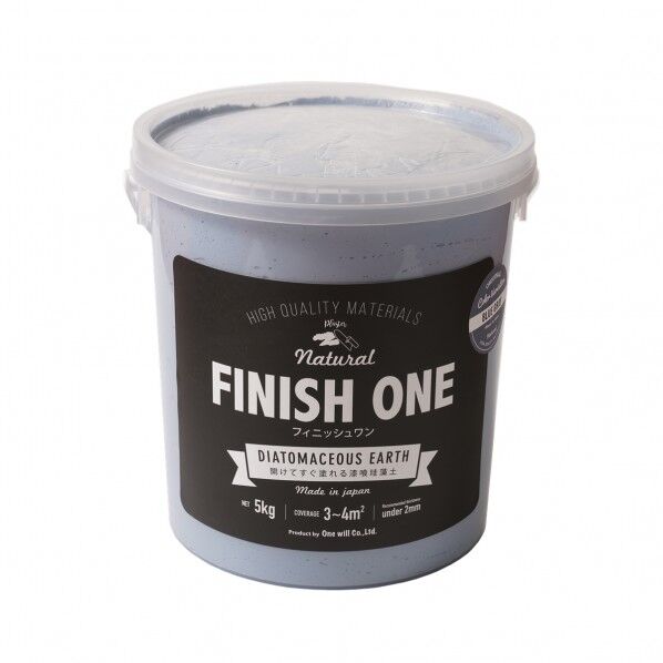 FINISH ONE 5kg缶 ブルーグレー 217838 1点