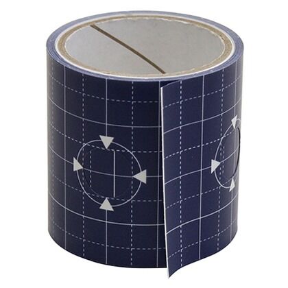 2×4材専用 位置しるべテープ格子柄 テープ幅:38mm 1