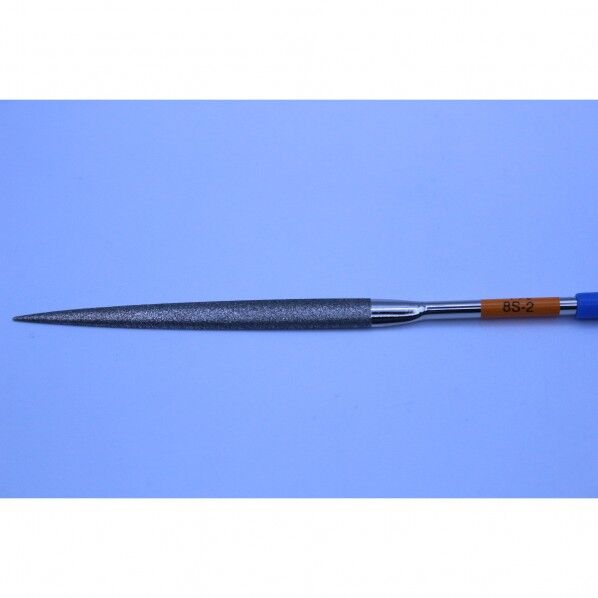 ツボ万 (ツボ万)ダイヤモンドヤスリ精半丸8S-2ダイヤモンド ヤスリ 機械工具 電着 磨キ 削リ 切断 刃物研ギ 面取リ 研磨 1個