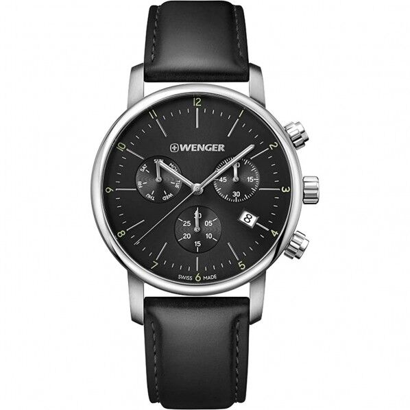 ビクトリノックス Wenger UCC Black leather#01.1743.102 #01.1743.102 1個
