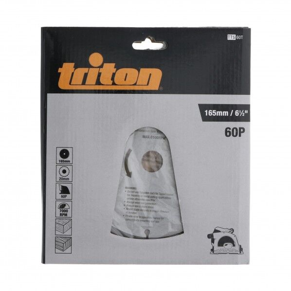 プランジトラックソー用 チップソー 165mm 60P TTS60T 1枚