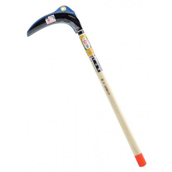 鋼付片刃刈払薄鎌540 OR柄 195mm 1