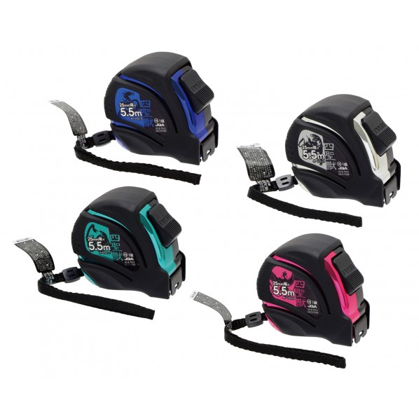 四聖獣コンベックス オートロック 25mm幅 5.5m H70×W73×D48(mm) 1