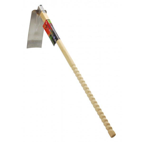 極 ステンレス鋼付菜園鍬ラセングリップ 大 1