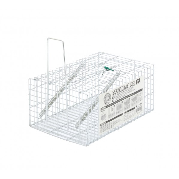 ねずみ捕獲カゴ 角型 H200×W225×D145(mm) 1