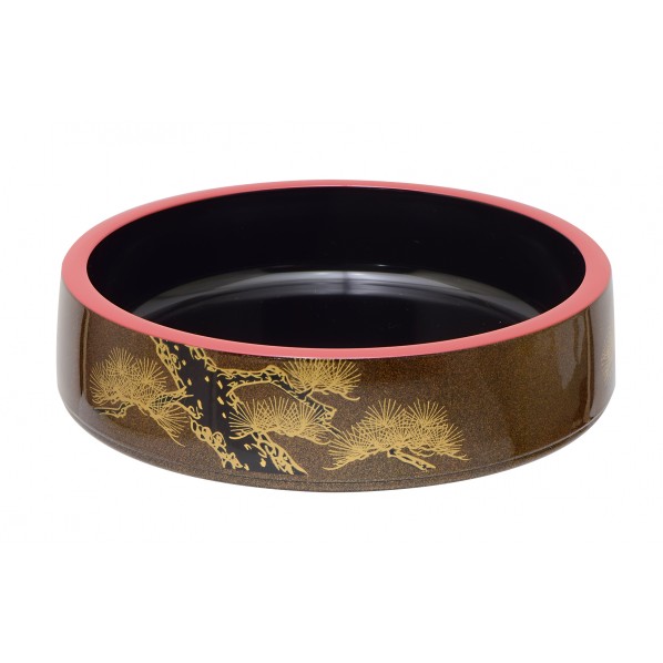 寿司桶梨地老松1人7寸2524200 (W)223×(H)58×(D)223mm 1