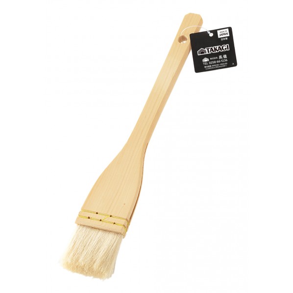 木柄塗りハケ40ミリ (W)40×(H)250×(D)20mm 1