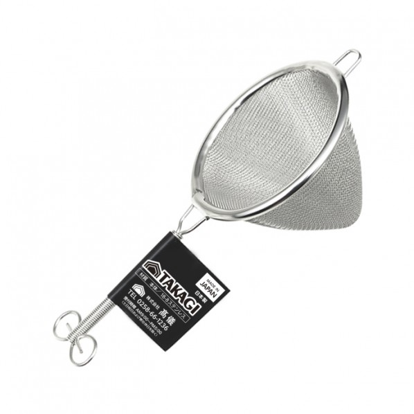 18-8ラセン二重円錐茶こし大 (W)75×(H)160×(D)60mm 1