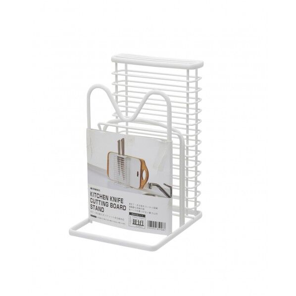 包丁・まな板スタンド ホワイト (W)135×(H)220×(D)150mm 1
