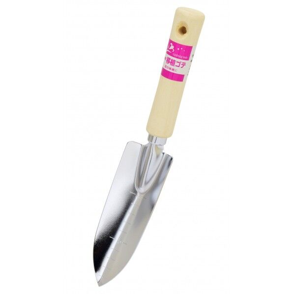 木柄 クロームメッキ 移植ゴテ 1個