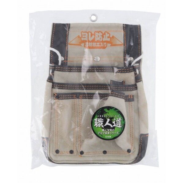 職人道 デルマ釘袋 マチ付 小 1個