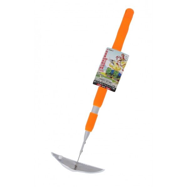 如意棒ステンレス三日月型草削り鎌 1個