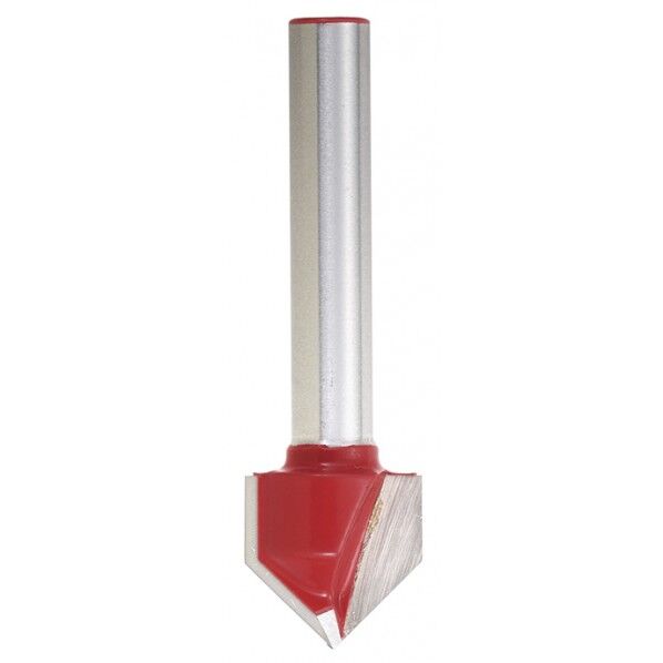 超硬トリマ・ルータービット V溝ビット90° 13mm H97×W37×D32(mm) 1