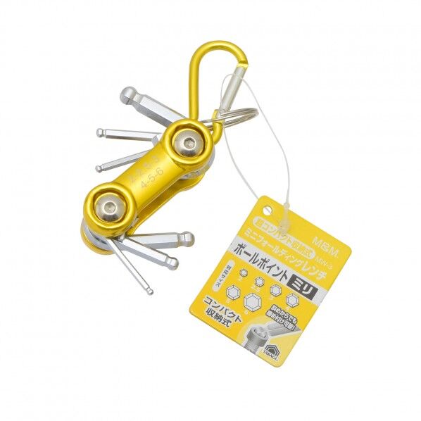 ミニフォールディングレンチ ボールポイント ミリ MW-3 1個