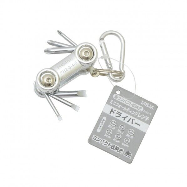 ミニフォールディングレンチ 単品サイズ(W)×(H)×(D)mm:5 MW-1 1