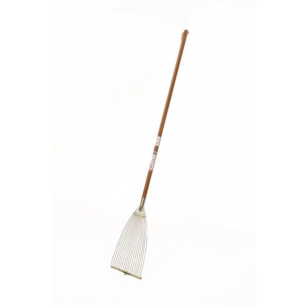 玉付ガーデンレーキ 木 柄付 073835 1丁