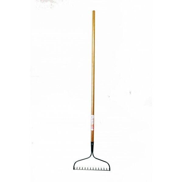 象 アメリカレーキ 14本爪 木柄付 072648 1丁