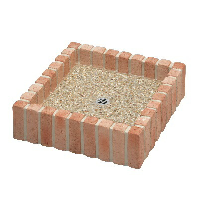 ネオキャスティパン タイトレンガタイプ ローズ W450×H100(140)×D450mm 600211210 1個