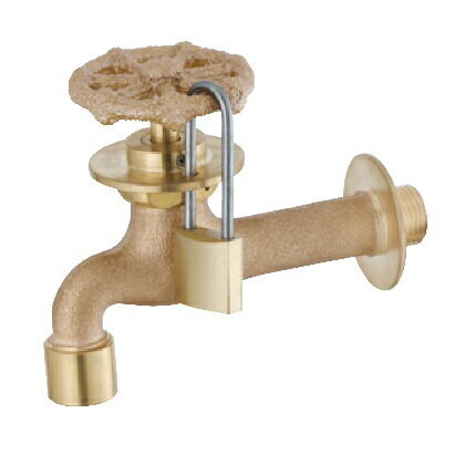 セキュリティフォーセット ロック ゴールド W124×H100×D46mm 603001110 1個