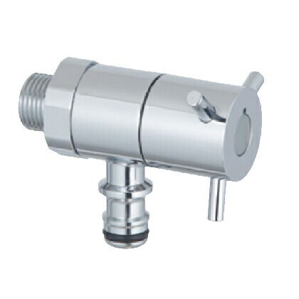 プレーンフォーセット ホース用蛇口 ローター シルバー W84×H47×D33mm 601904110 1個