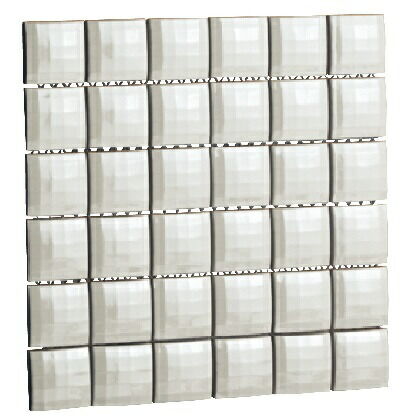 ブリリアモザイク ブリリアホワイト11 L300×H300×t12㎜ 181801110 14枚