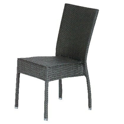 MAダイニングチェア ブラック W460×H865(座面高440)×D585㎜ 650501110 1