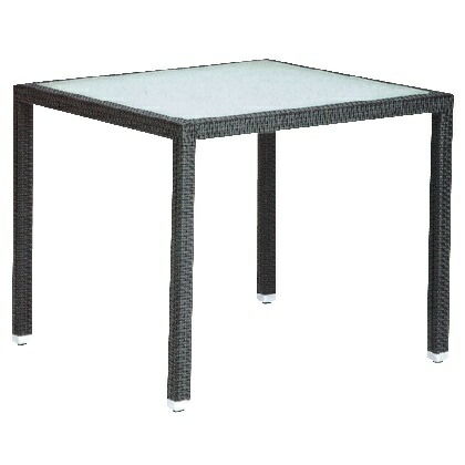 MAテーブル900X900 ブラック W900×H750×D900㎜ 650504110 1