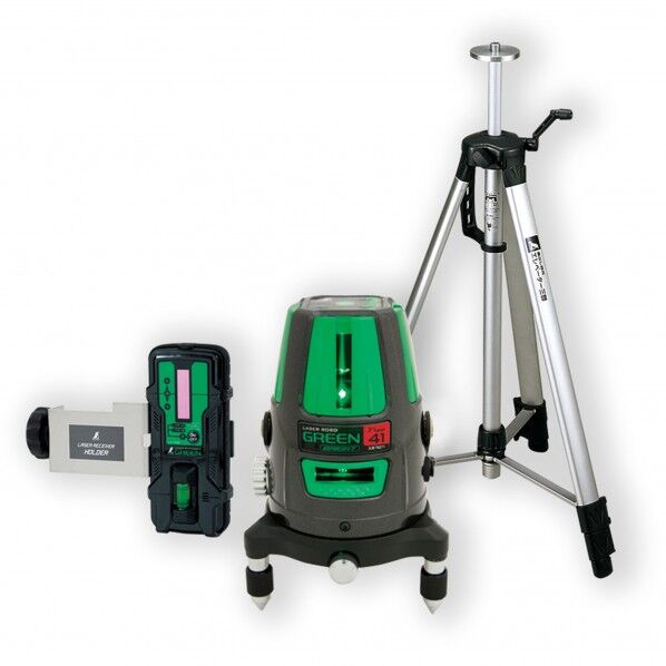 レーザーロボ Neo 41 BRIGHT 受光器・三脚セット