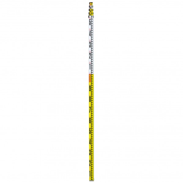 シンワ測定 アルミスタッフ 2 7m5段 表面10mmピッチ 73268 1個...