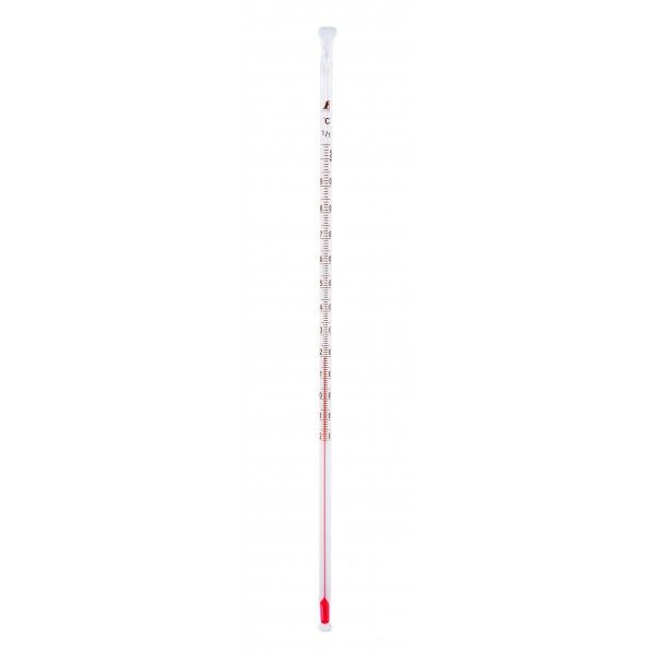 棒状温度計 フッ素樹脂コート