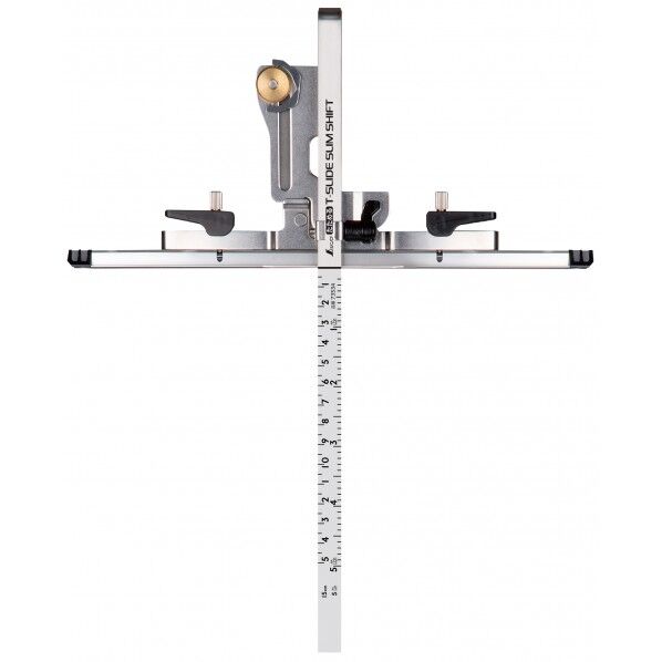 丸ノコガイド定規 たためるTスライド スリムシフト 併用目盛 15cm 73534 1本