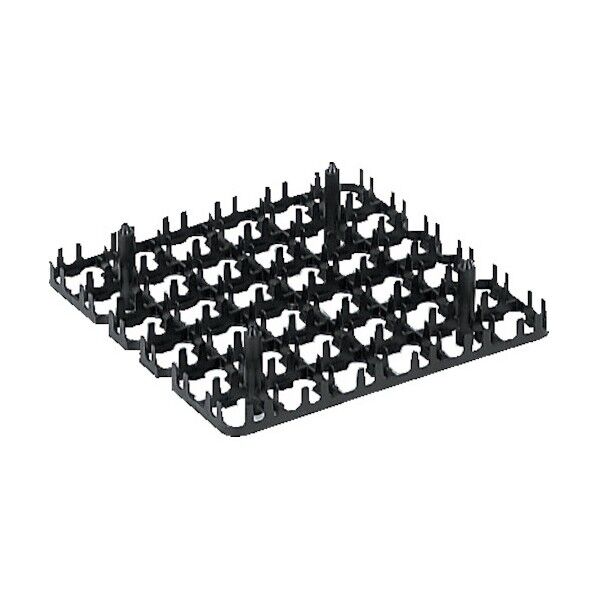 鶏卵資材 400902 エッグトレー36F 黒 400902BK00 1点