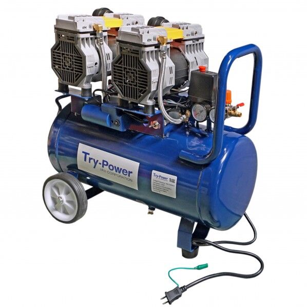 2馬力オイルレスコンプレッサー静音 39L TR-303EC 1台