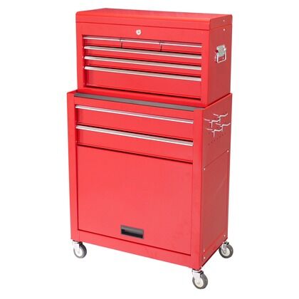 チェスト&キャビネット 赤 TR-104RV 1