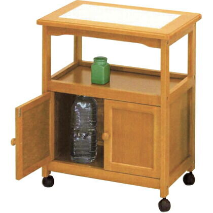 NEWキャビネットワゴン ハニー 幅580×奥行350×高さ695㎜ 85-411 1