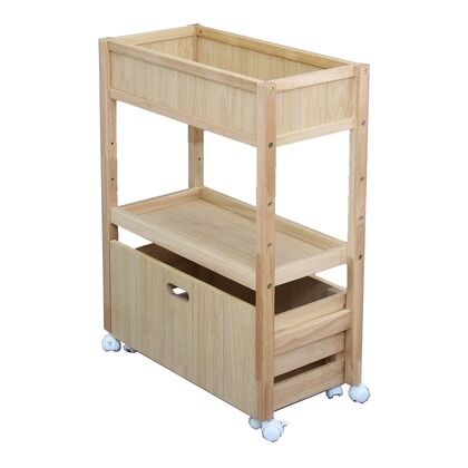 マルチオープンラック ナチュラル 幅650×奥行300×高さ850㎜ 85-382 1