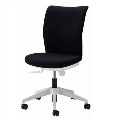 オフィスチェアー ブラック 奥600mm×幅595mm×高860～965mm No.3620F 1