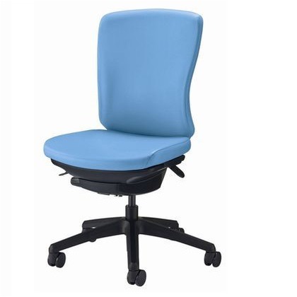 オフィスチェアー オールドブルー 奥555～605mm×幅640mm×高902～992mm No.3515S-K 1