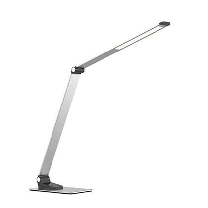 LEDスリムテーブルランプ シルバー W12×D45.8×H40.4㎝ GS1703S 1