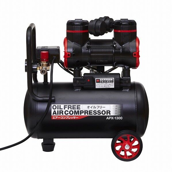 アサヒペン オイルフリーエアーコンプレッサー 18L 18L APX-1300 1台...