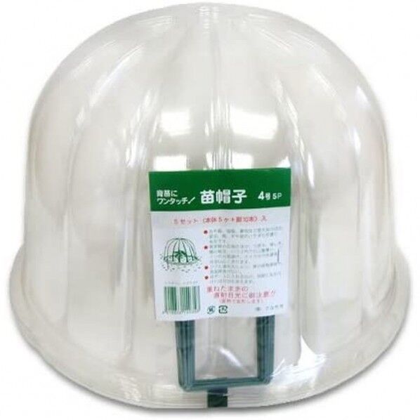 苗帽子 4号 5P カラー脚 1点