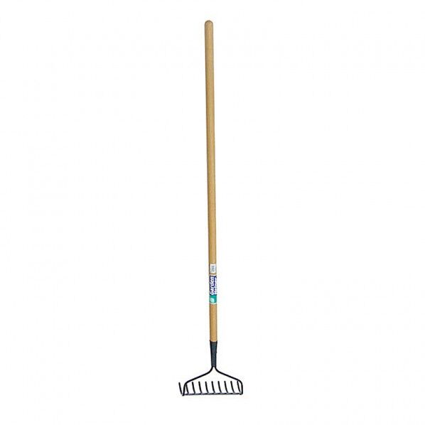 木柄 レディアメリカンレーキ 10本爪