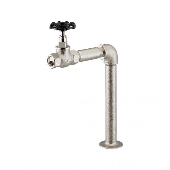 立水栓 ニッケルメッキ 721-237-N 1個