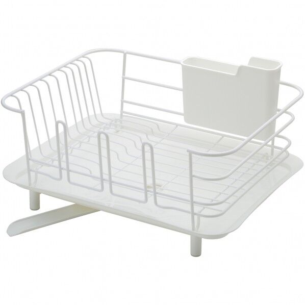 リベラリスタ ディッシュドレイナー(水切りかご) ホワイト 39.5×30×20.7cm EDI1501 1個