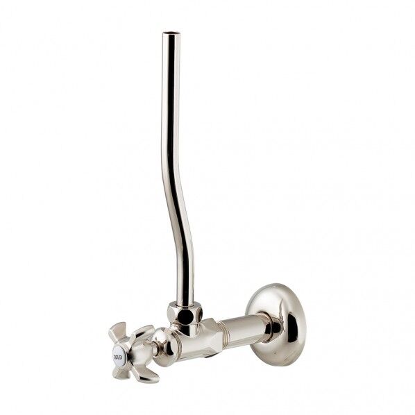 カクダイ アングル形止水栓レトロシルバー 705-713-N 1個...