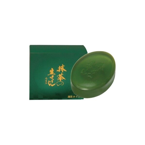 美香柑 抹茶の生せっけん 固形タイプ 1個