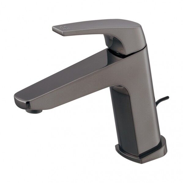 シングルレバー混合栓 ダークシルバー 183-353-DS 1個