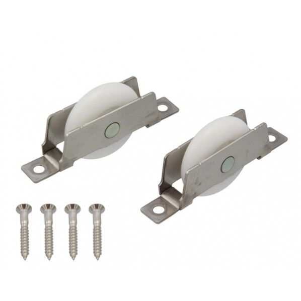 精密防音戸車NV33N-R 33mm 17340 1