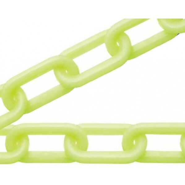 プラスチックチェーン 蛍光 40m 96273 1個