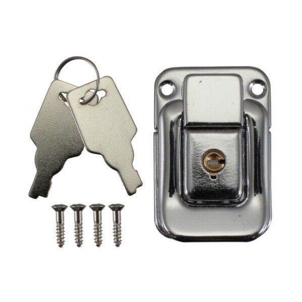 パッチン錠 クローム 32105 1個